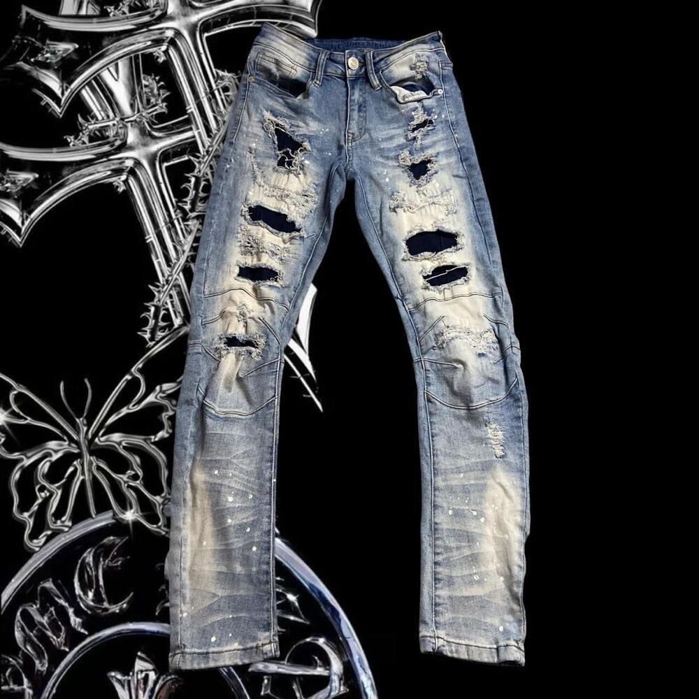 Rue-21 Women's Blue and Navy Jeans